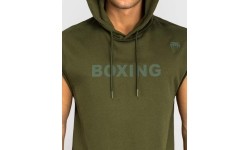 Bezrękawnik z kapturem Venum Boxing VT, wojskowa zieleń