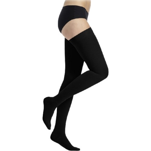 Pończochy uciskowe do uda Essential CLASSICAL by SIGVARIS, 2 klasa ucisku - L - Short