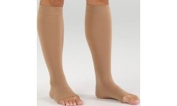 Podkolanówki uciskowe COTTON by SIGVARIS, 1. klasa ucisku - L - Normal - Kūno - Atvira