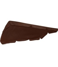 Zapasowy brązowy materiał zadaszenia huśtawki ogrodowej 8011