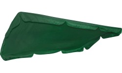 Zapasowe zadaszenie do huśtawki ogrodowej 8011, zielone, 220x117 cm
