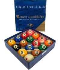 Zestaw bil Super Aramith Pro TV, 57,2 mm, Pool