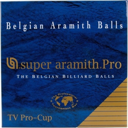 Zestaw bil Super Aramith Pro TV, 57,2 mm, Pool