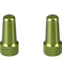 Zatyczki wentyli Presta (FV), aluminiowe (zielone)