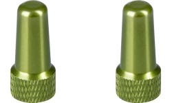 Zatyczki wentyli Presta (FV), aluminiowe (zielone)