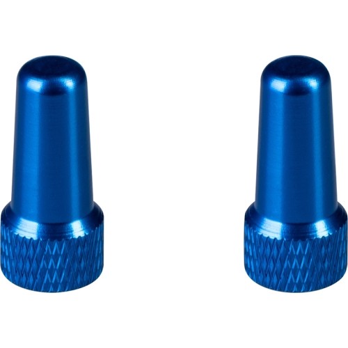 Zatyczki wentyli FV (Presta) // aluminium (niebieski)