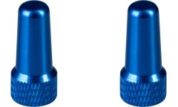 Zatyczki wentyli FV (Presta) // aluminium (niebieski)