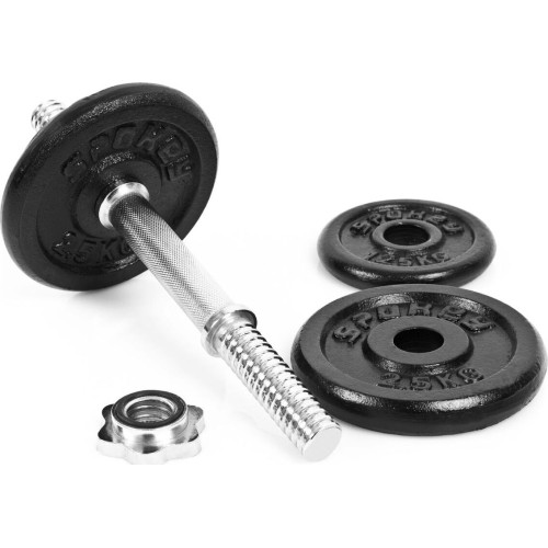 Zestaw jednej hantli Spokey EGIR 9,5 kg