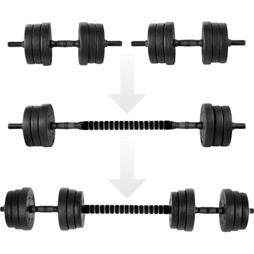 Zestaw hantli 2x 10 kg Spokey PONDUS 20