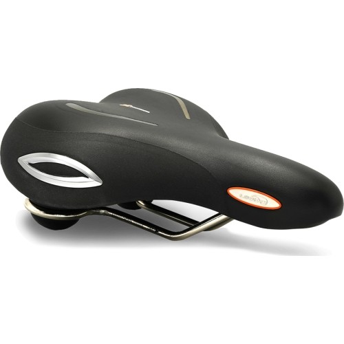Siodełko rowerowe Selle Royal Lookin Relaxed RoyalGel, czarne