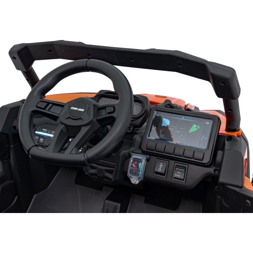 Pojazd elektryczny ATV Can-Am Maverick, pomarańczowy