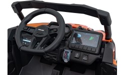 Pojazd elektryczny ATV Can-Am Maverick, pomarańczowy