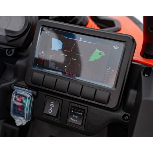 Pojazd elektryczny ATV Can-Am Maverick, pomarańczowy