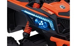 Pojazd elektryczny ATV Can-Am Maverick, pomarańczowy