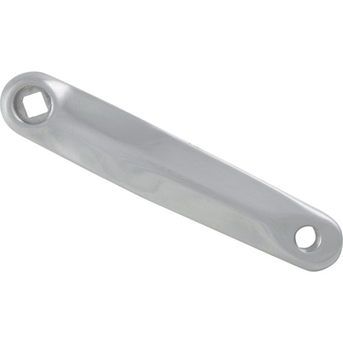 Ramię korby lewe 170 mm, aluminium (srebrne)