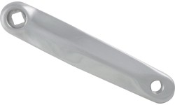 Ramię korby lewe 170 mm, aluminium (srebrne)