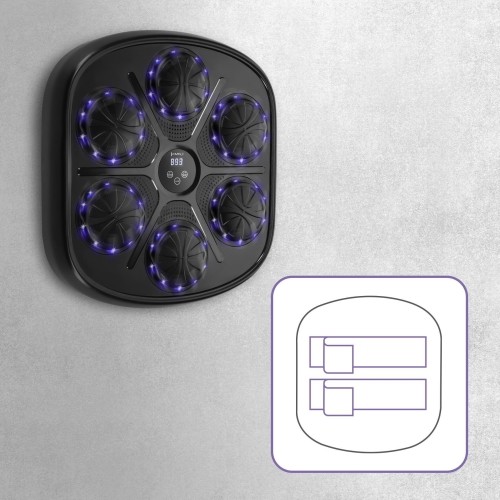 Inteligentna maszyna bokserska HMS TB03 z Bluetooth i rękawicami