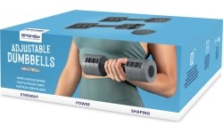 Zestaw hantli regulowanych Spokey MULTIBELL, 2x2,5 kg
