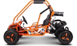 Gokart spalinowy Lucky Seven Lift, dwuosobowy, pomarańczowy