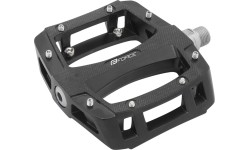 Pedały FORCE BMX / Downhill (aluminiowe, czarne)