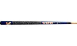 Kij bilardowy dla dzieci Classic Flames CF-01, niebieski, 5/16x18, 123 cm, Pool