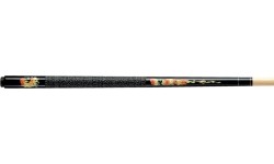 Kij bilardowy dla dzieci Classic Flames CF-02, czarny, 5/16x18, 123 cm, Pool