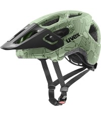 Kask Uvex react jr. moss green altimeter matt