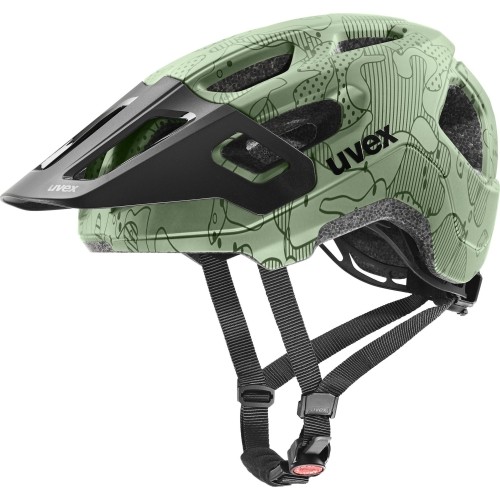 Kask Uvex react jr. moss green altimeter matt