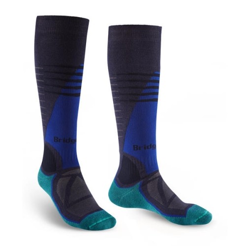 Skarpety narciarskie Ski Midweight Navy/Petrol S - 387