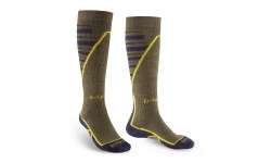 Skarpety Ski Midweight, oliwkowo-granatowe, S - 745