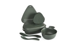 Zestaw naczyń Outdoor MealKit 2.0, szałwiowa zieleń