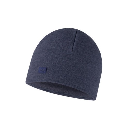 Czapka z polaru merino Navy - 787