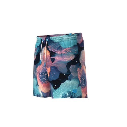 Męskie szorty kąpielowe Water Prints Beach Boxer, koralowe, 3XL - 910