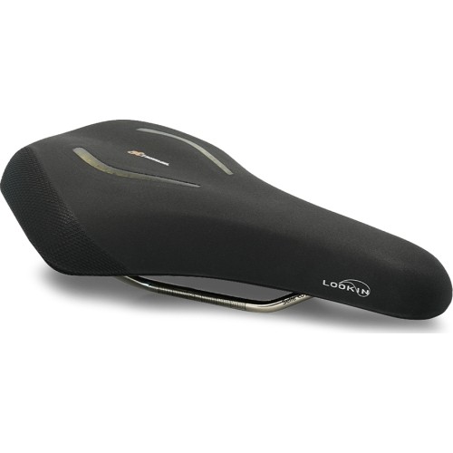 Siodełko Selle Royal Lookin Evo Moderate Stracciatella Unisex // 271 x 185 mm (czarne)