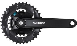 Przednia korba zębatek Shimano FC-M315 // 2x7/8 biegów, 36/22T, 175mm