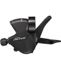 Manetka Shimano ALTUS SL-M2010-2L // Rapidfire Plus, 2-biegowa, z wyświetlaczem optycznym