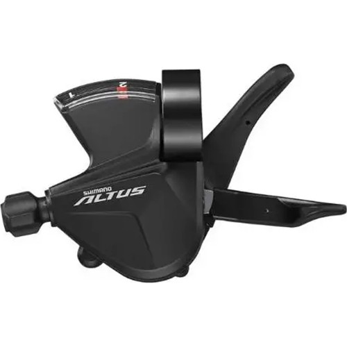 Manetka Shimano ALTUS SL-M2010-2L // Rapidfire Plus, 2-biegowa, z wyświetlaczem optycznym