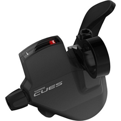 Manetka Shimano CUES SL-U4000, Rapidfire Plus Mono, 2-rzędowa, z wyświetlaczem optycznym