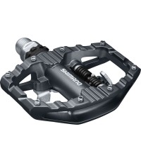 Pedały Shimano EH500, dwustronne, z blokami SH56, czarne