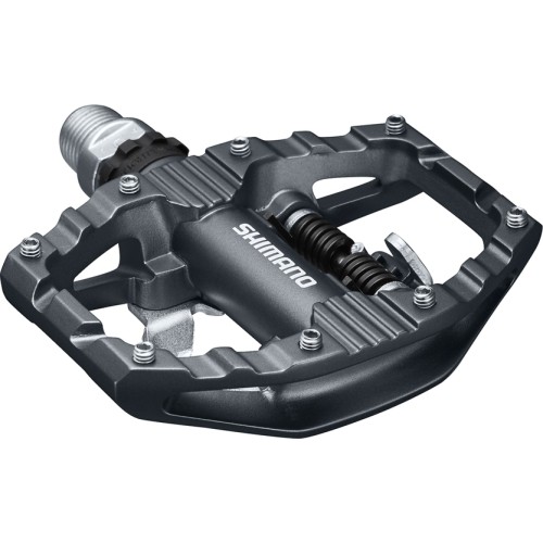Pedały Shimano EH500, dwustronne, z blokami SH56, czarne
