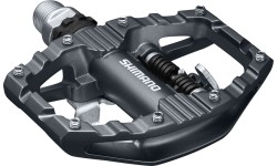 Pedały Shimano EH500, dwustronne, z blokami SH56, czarne