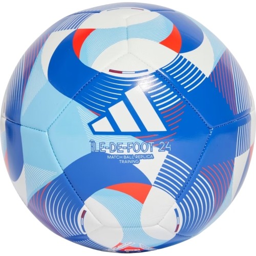 Piłka nożna Adidas Olympic 24 Training niebiesko-biała IW6330