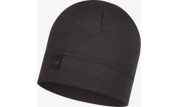 Gruba czapka z wełny merino, czarna - 999