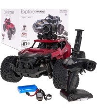 MEGA Crawler PIONEER z kamerą, czerwony