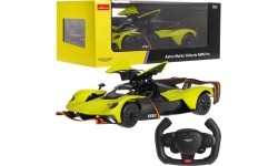Samochód zdalnie sterowany RASTAR Aston Martin Valkyrie AMR Pro 1:14 zielony