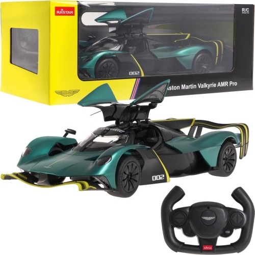 Samochód zdalnie sterowany 1:14 Aston Martin Valkyrie AMR Pro, ciemnozielony, RASTAR