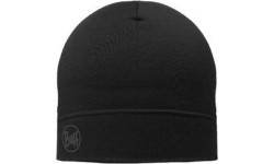 Cienka czapka Merino, czarna - 999
