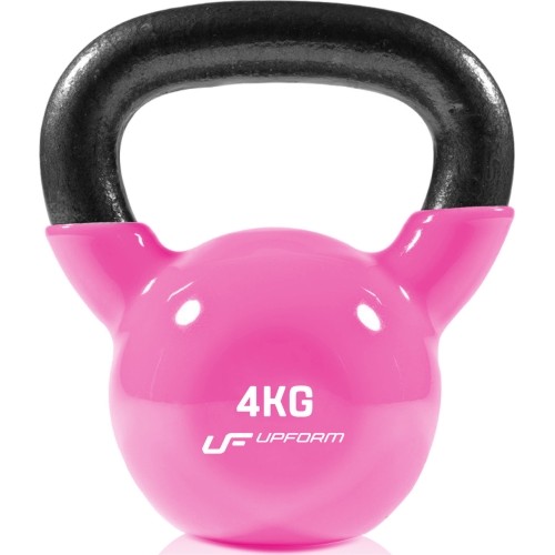 Hantla winylowa żeliwna Kettlebell 4 kg - UpForm