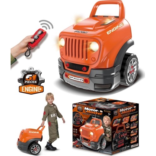 Warsztat ciężarówka dla małego mechanika