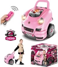 Warsztat małego mechanika, różowy